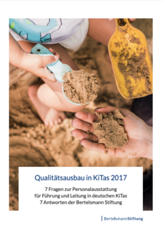 Cover Qualitätsausbau in KiTas 2017
