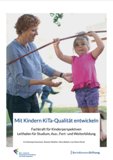 Cover Mit Kindern KiTa-Qualität entwickeln