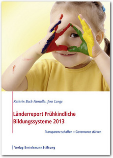 Cover Länderreport Frühkindliche Bildungssysteme 2013
