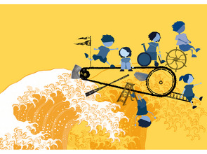 2296_Illu_Titel_Positionspapier_Fachkraefte(© Collage: Ines Meyer, Gütersloh)